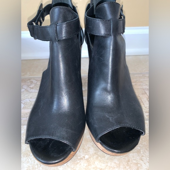 RALPH LAUREN FIANA polo pep toe black heels women’s size 8 - Picture 8 of 17